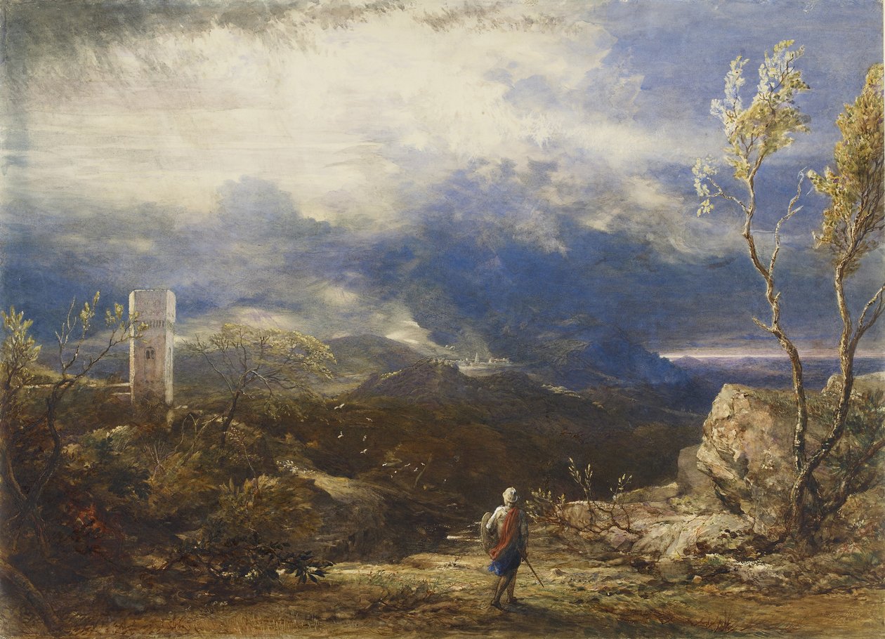 Christian Descending into the Valley of Humiliation (from 