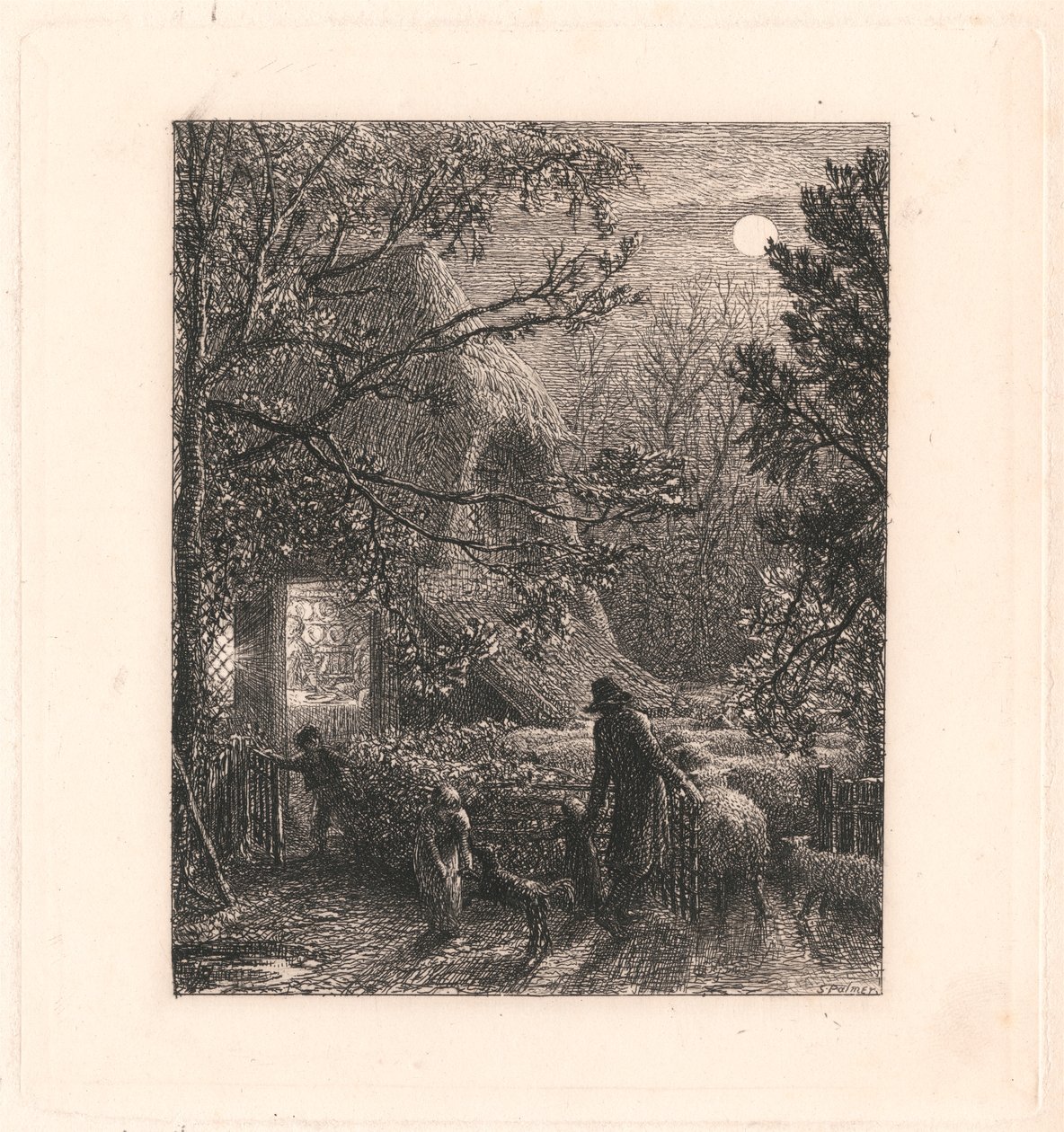 Christmas by Samuel Palmer