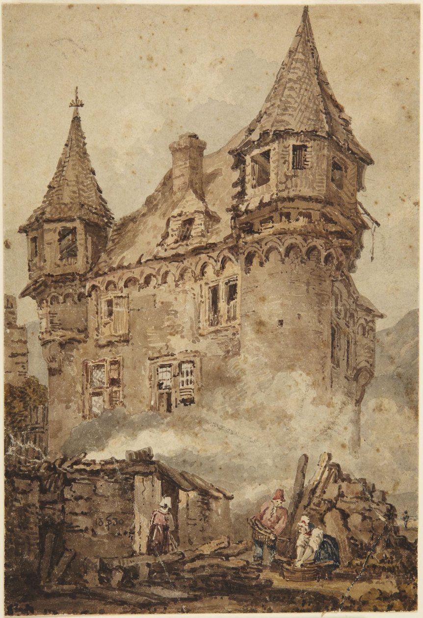 Castle by Samuel Prout