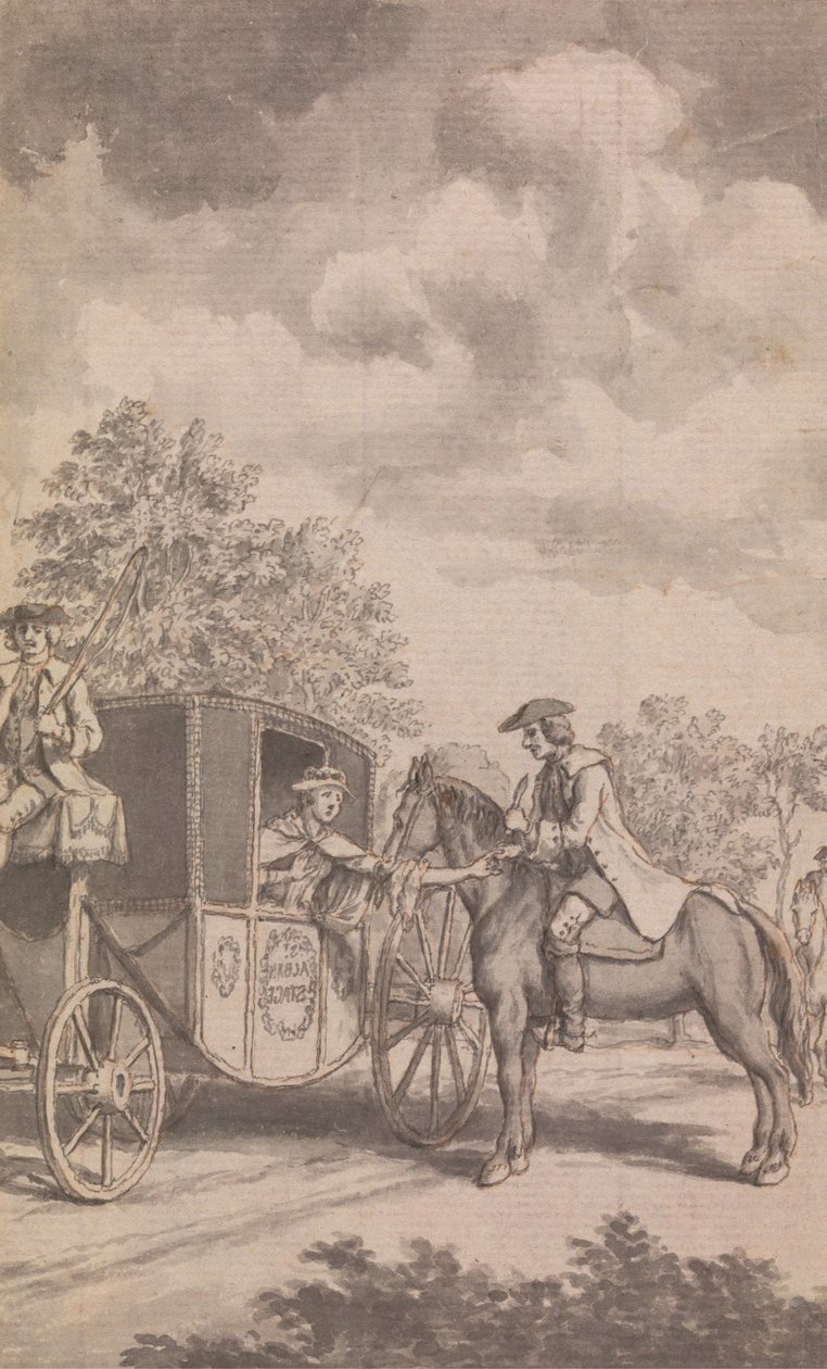 An Illustration to the Newgate Calendar: Raby Finding a Woman