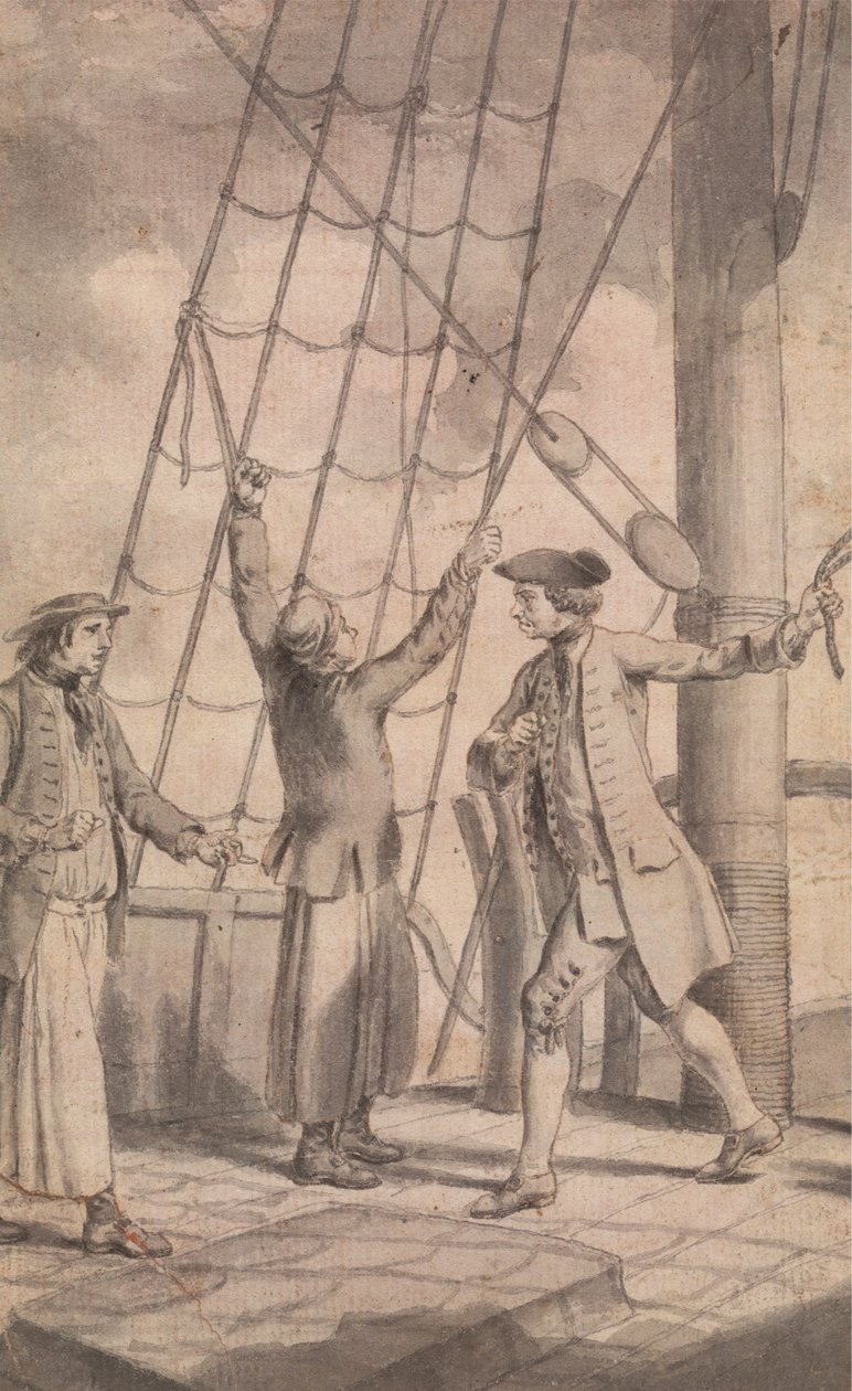 The Murder of Kenith Hossack by Captain Lowry by Samuel Wale
