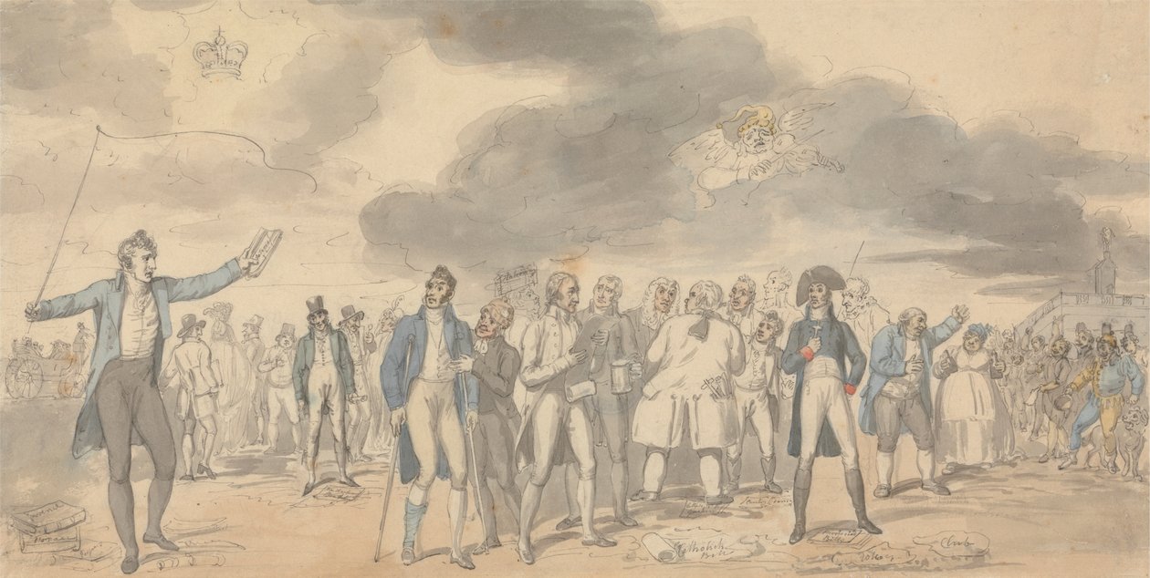 The Satirist by Samuel de Wilde
