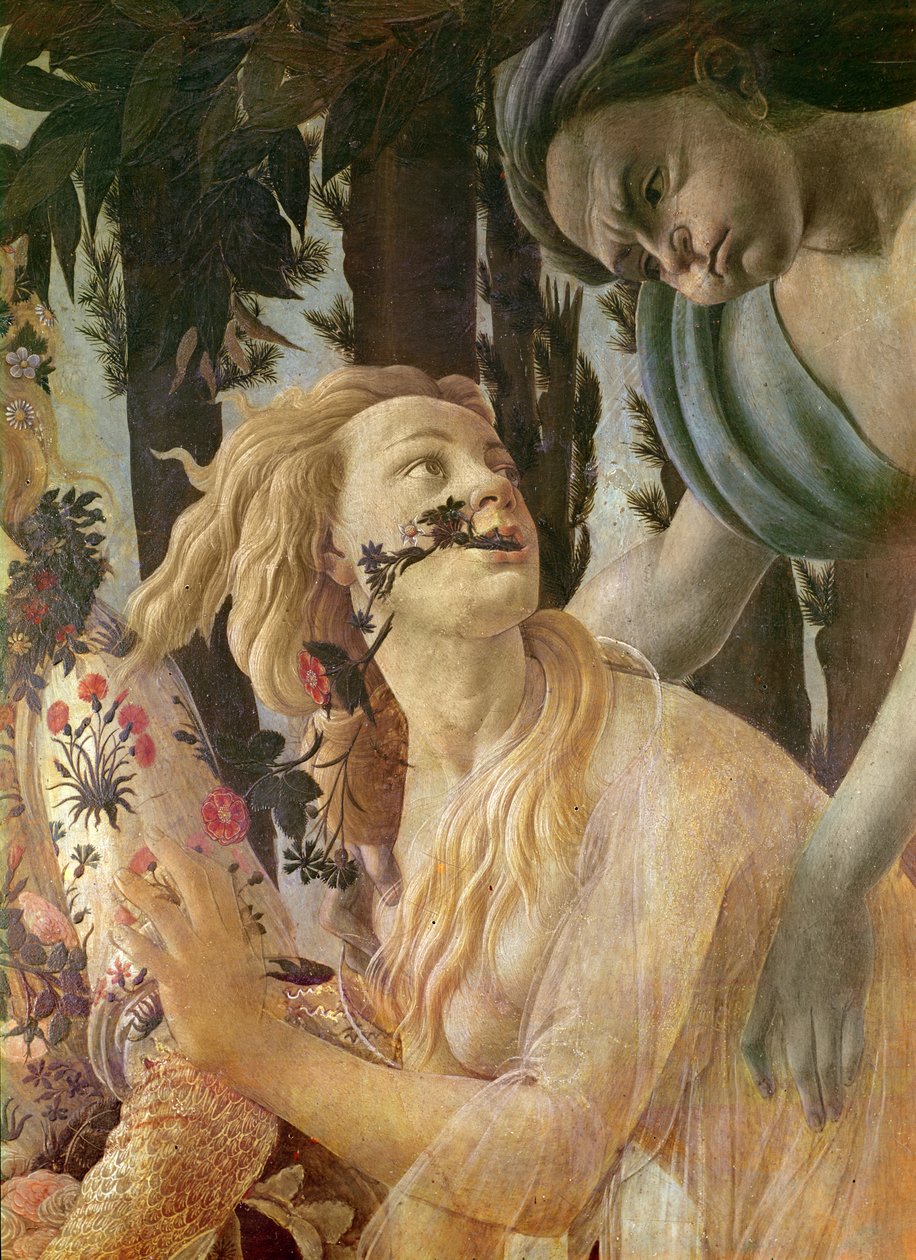 Allegory of Spring (detail) by Sandro Botticelli