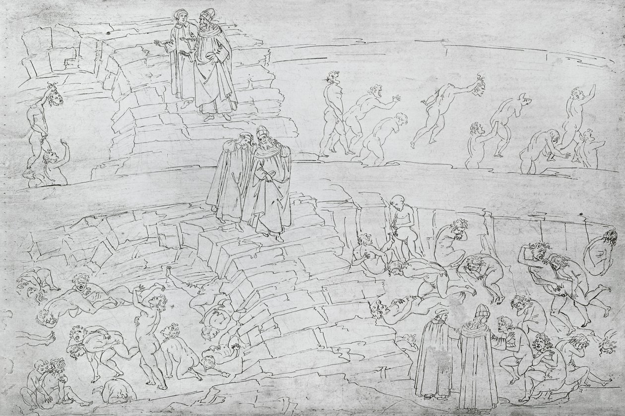 Dante and Virgil from 