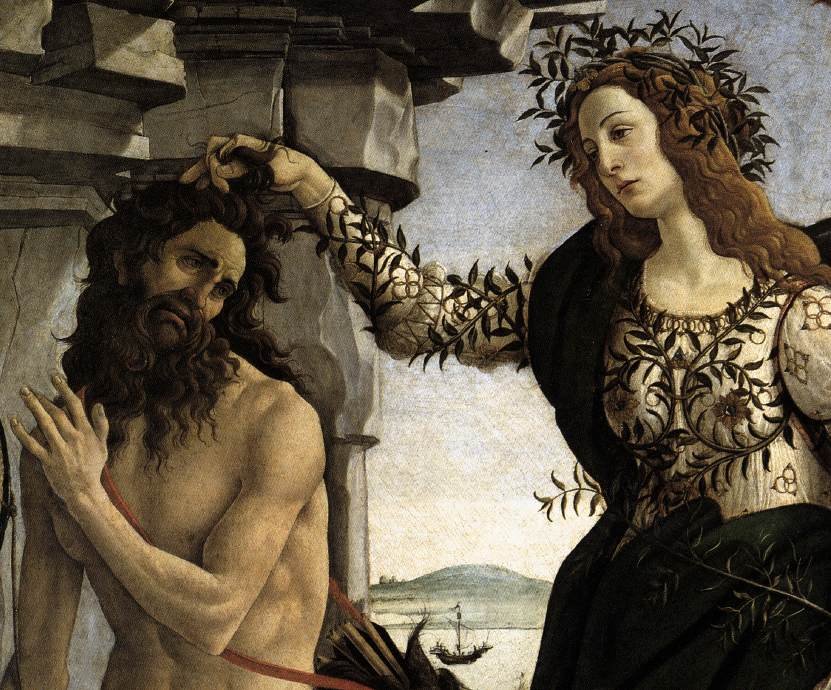 Pallas and the Centaur by Sandro Botticelli