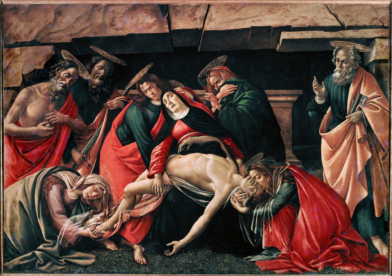 Deploration by Sandro (1444/5-1510) Botticelli