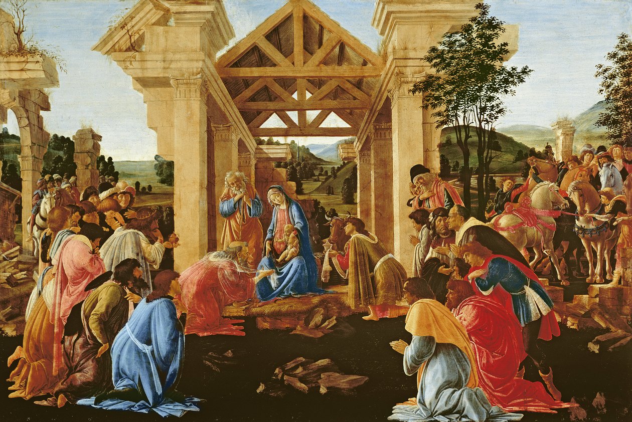 The Adoration of the Magi, c.1478-82 by Sandro Botticelli