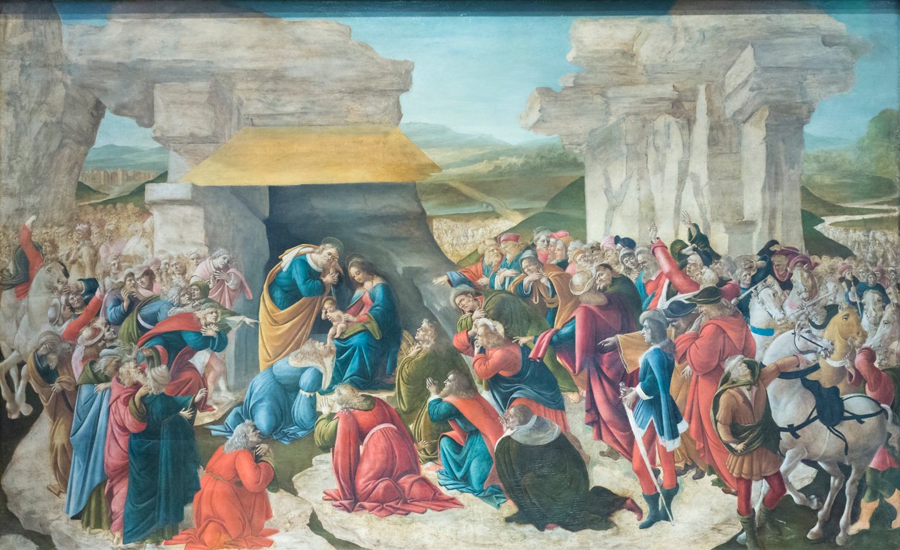 Sandro Botticelli Adoration Of The Magi S.Botticelli, Adoration Of