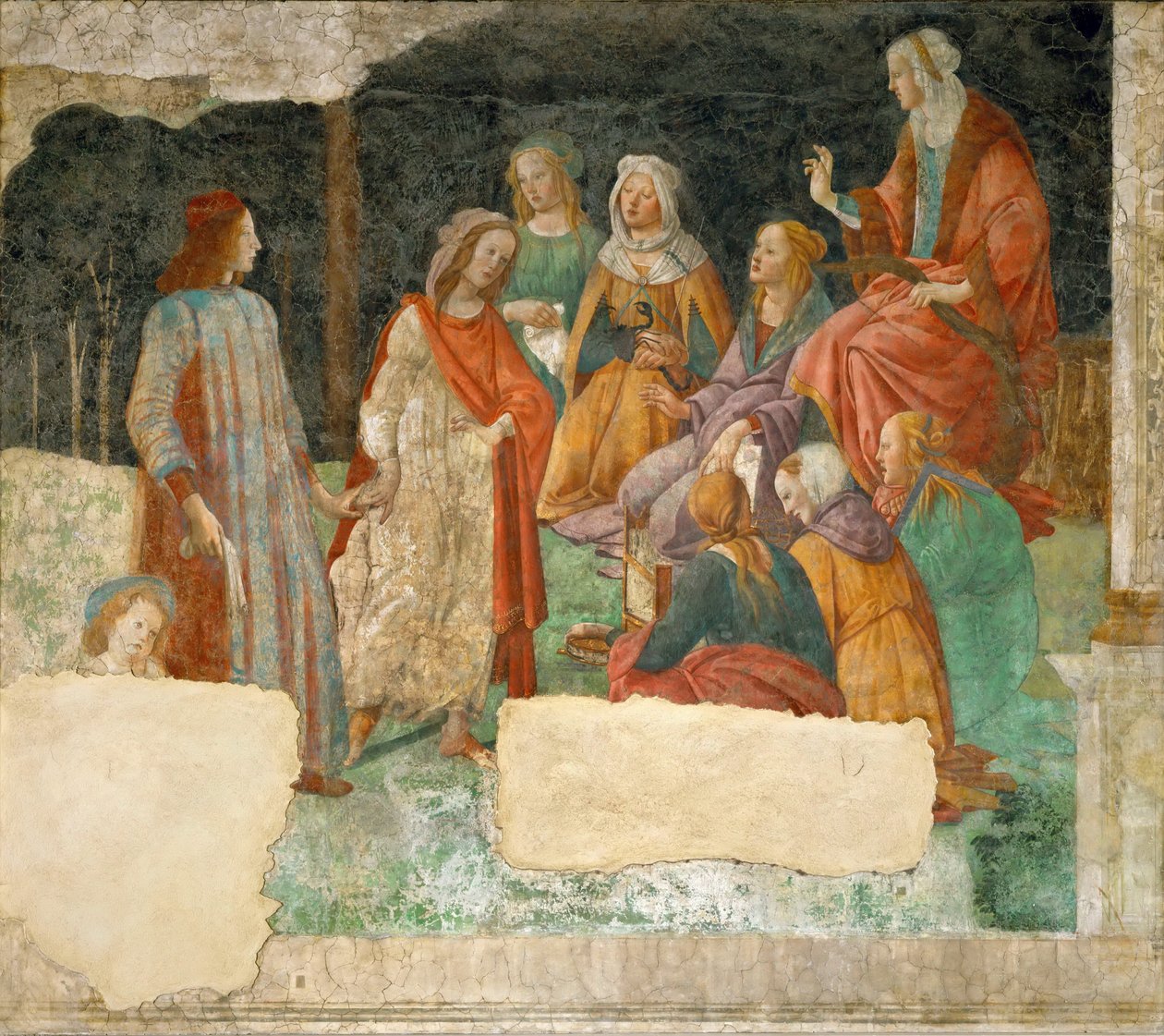 A Young Man Being Introduced to the Seven Liberal Arts by Sandro Botticelli