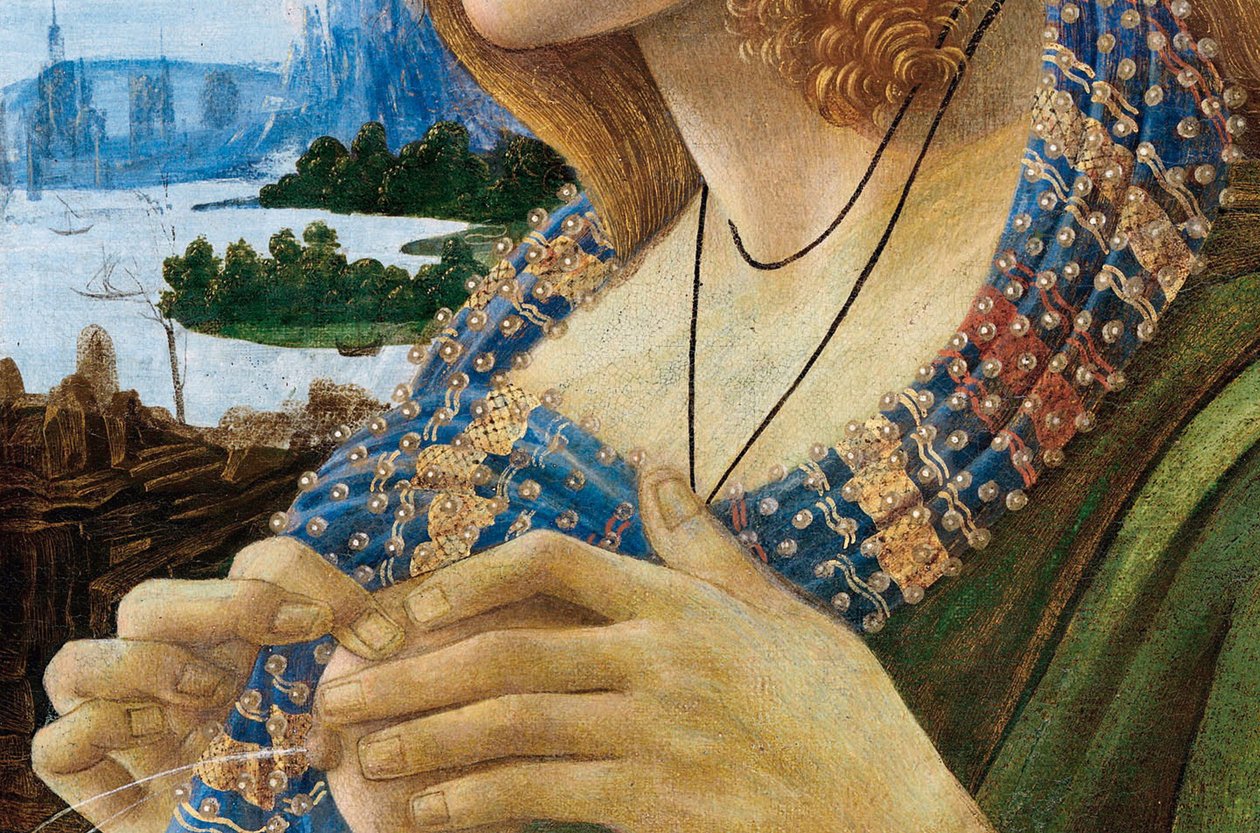 Allegorical Portrait of a Woman Simonetta Vespucci (detail), 1480-1490 by Sandro Botticelli