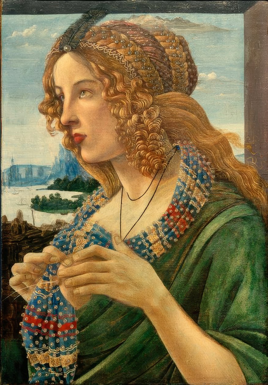 Allegorical Portrait of a Woman (Simonetta Vespucci?) by Sandro Botticelli