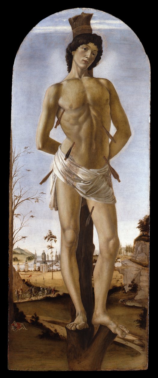 Saint Sebastian by Sandro Botticelli