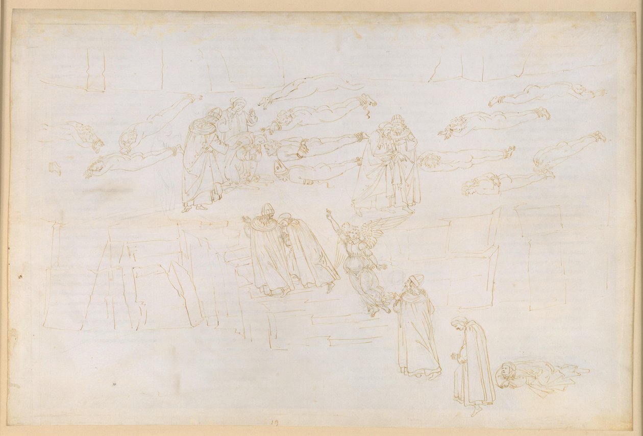 The Divine Comedy, Purgatorio XIX. Ascent to the Fifth Ring of Purgatory: Dante