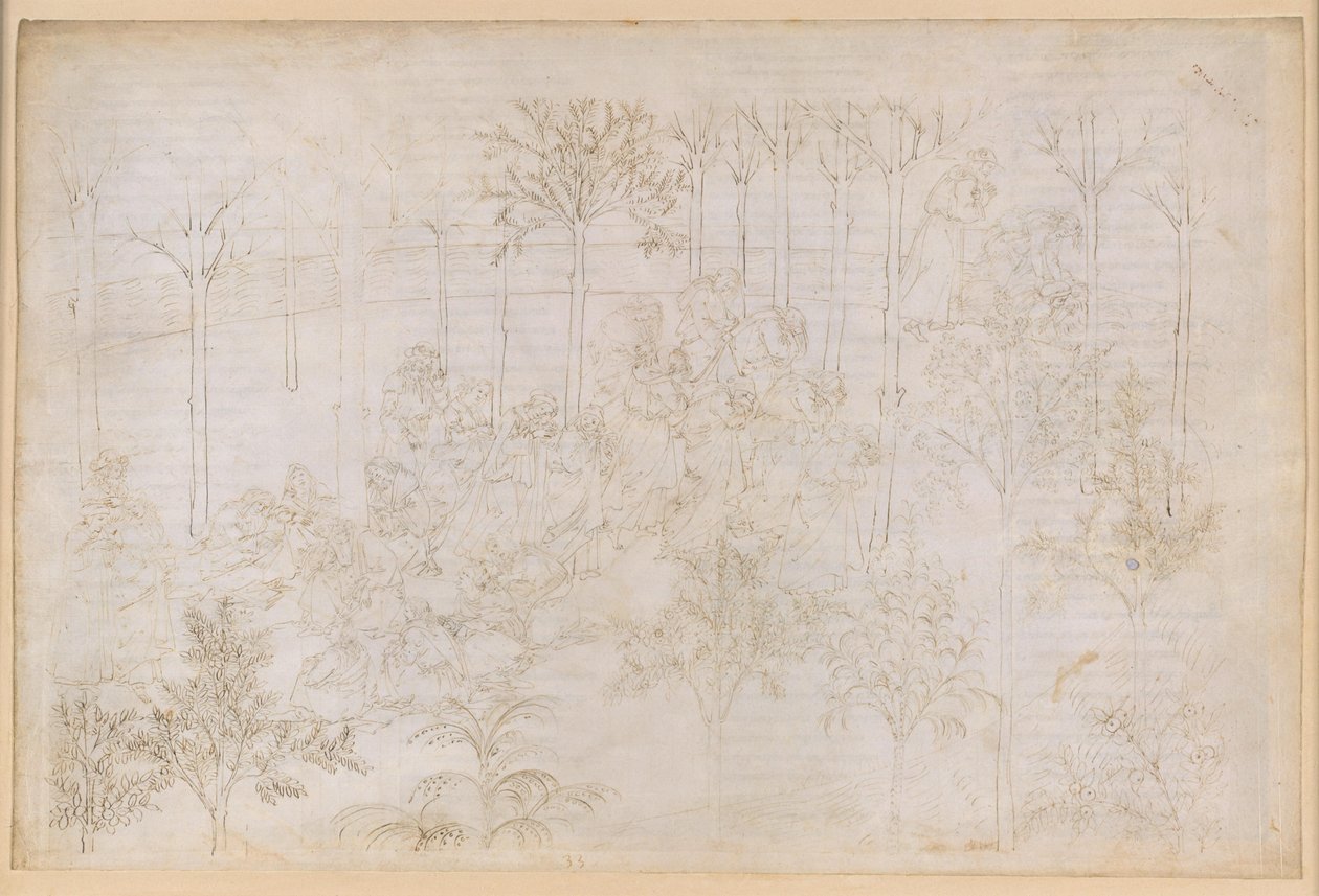 The Divine Comedy, Purgatorio XXXIII. The Earthly Paradise: Beatrice in the Circle of Virtues; Departure; Dante