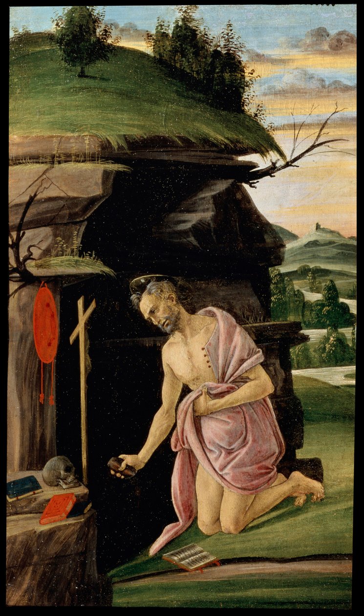 Saint Jerome by Sandro Botticelli