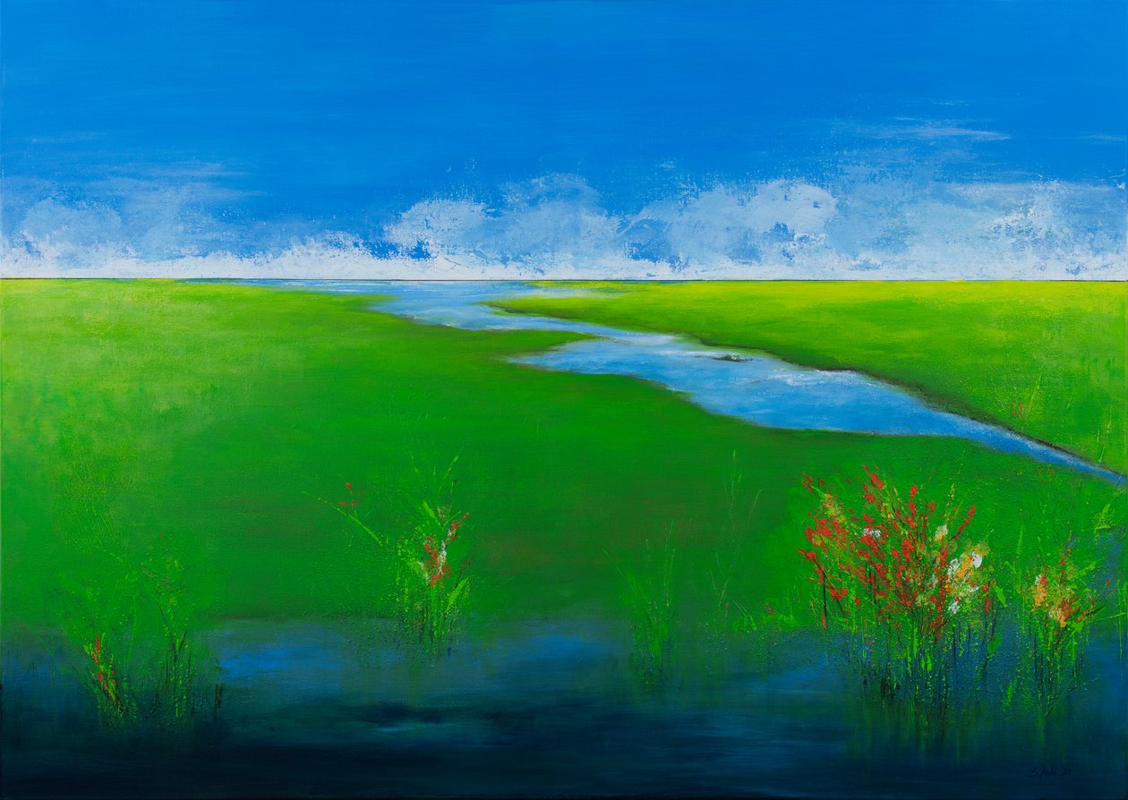Color Burst, 2023 by Sandy Iseli