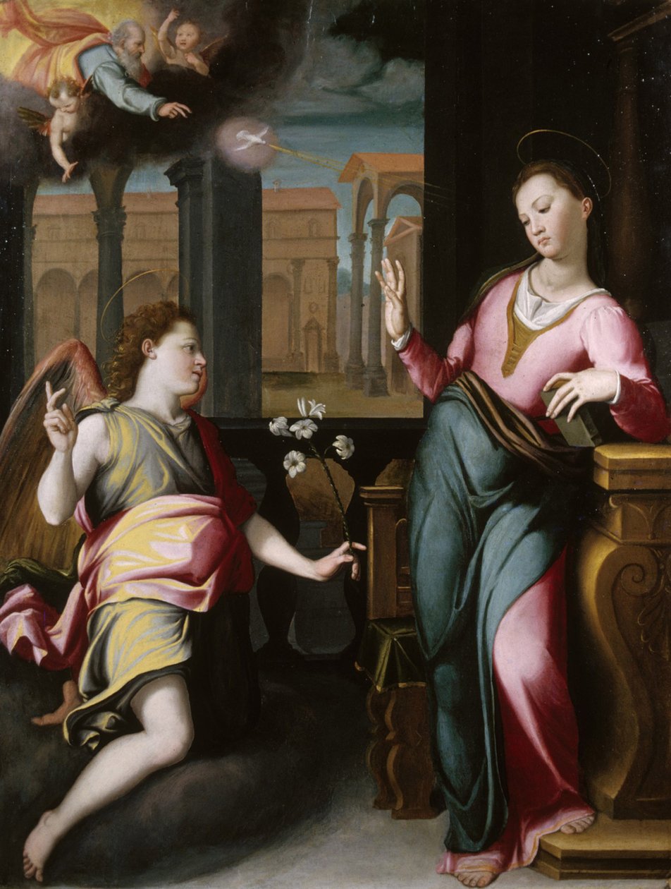 The Annunciation by Santi di Tito