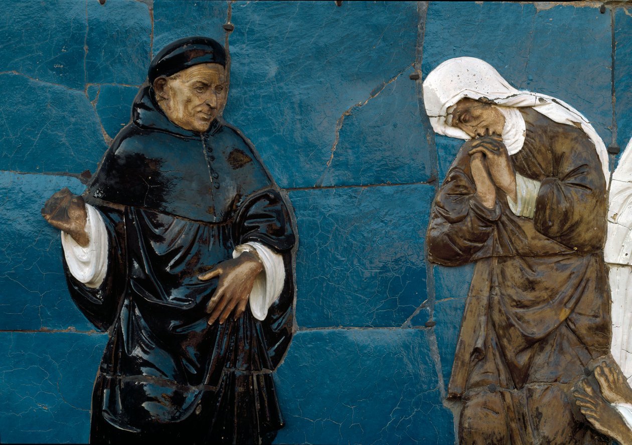 The Seven Works of Mercy, bury the Dead by Santi Buglioni