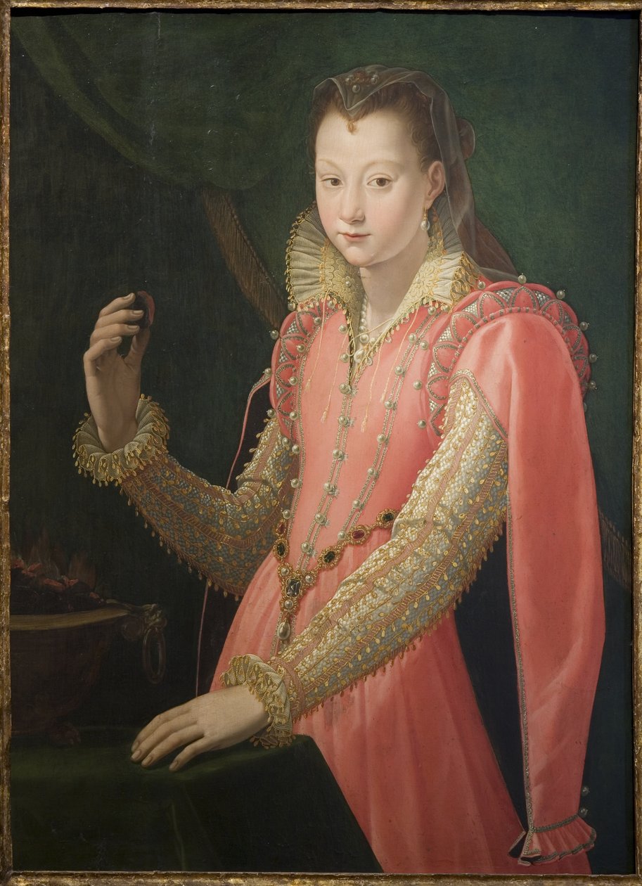 Portrait of a Young Woman as Portia Catonis by Santi di Tito
