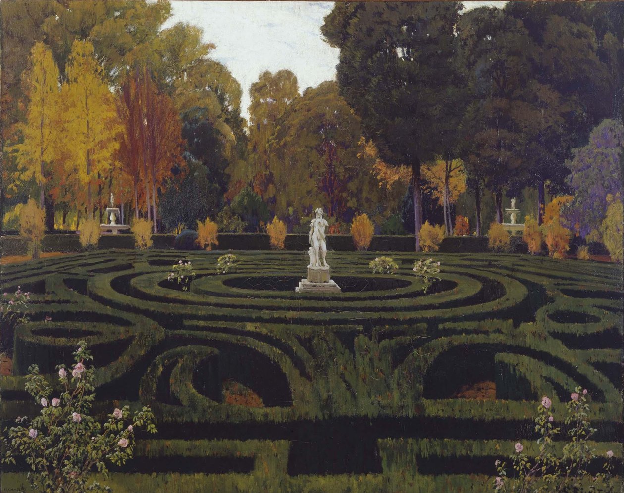 Old Faun by Santiago Rusiñol