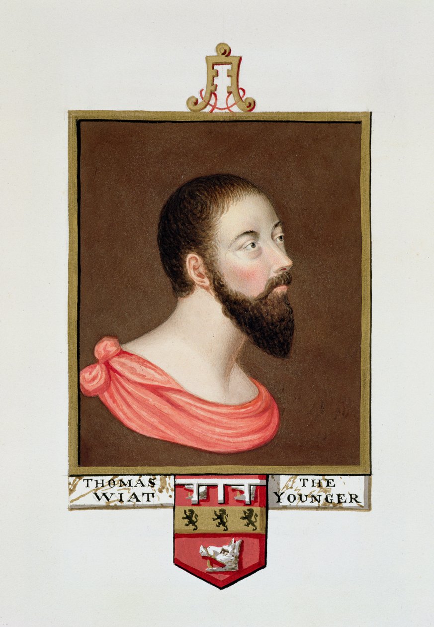 Portrait of Sir Thomas Wyatt the Younger from 