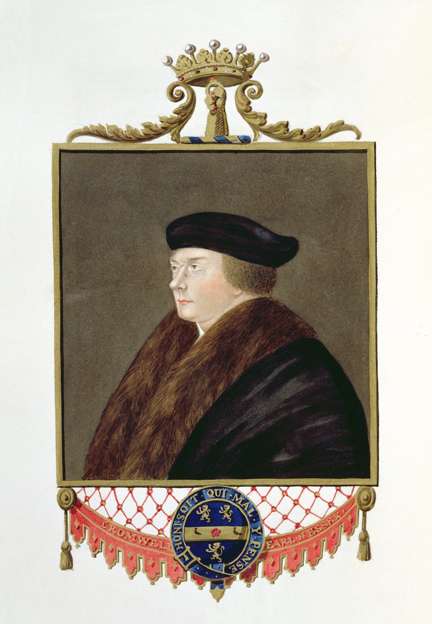 Portrait of Thomas Cromwell, 1st Earl of Essex from 