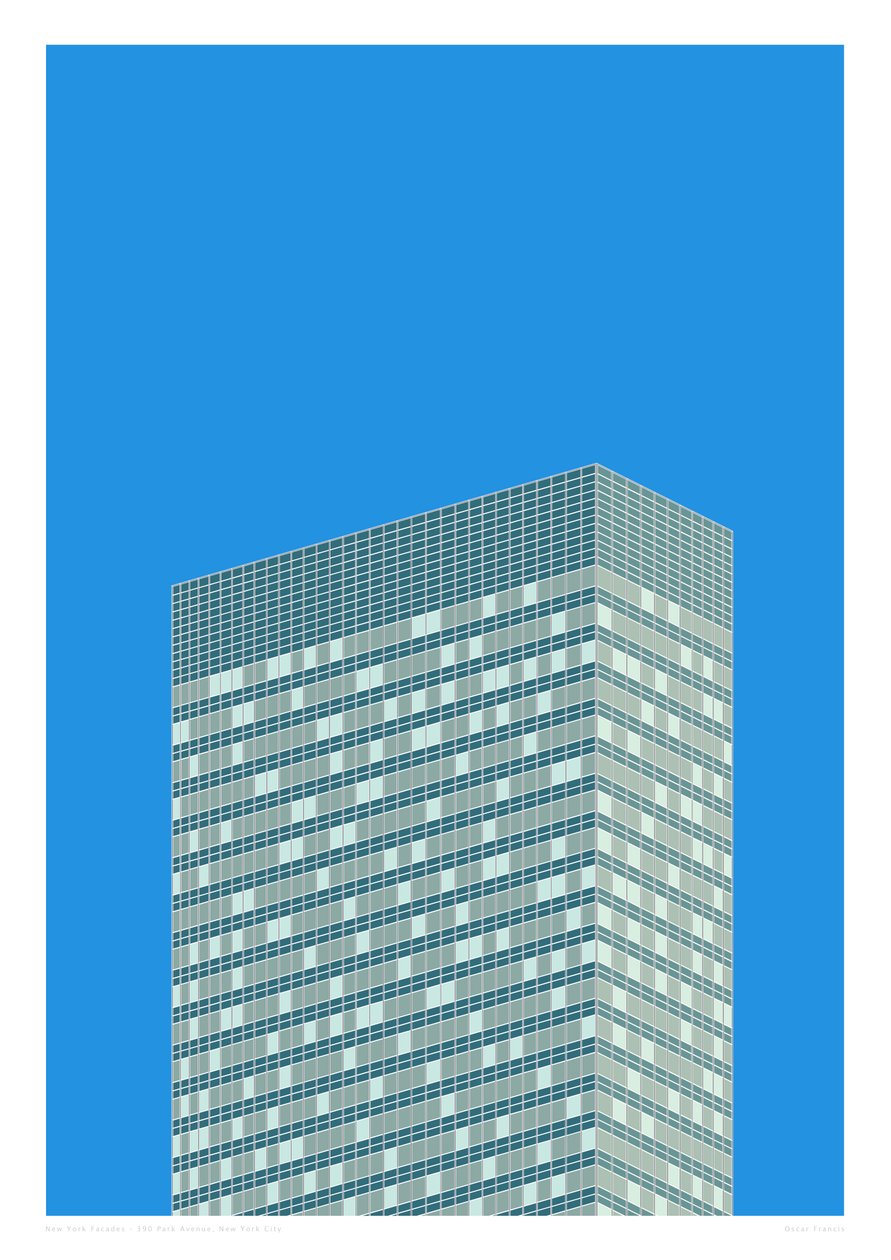 390 Park Avenue, NYC, 2014 by Sarah Evans