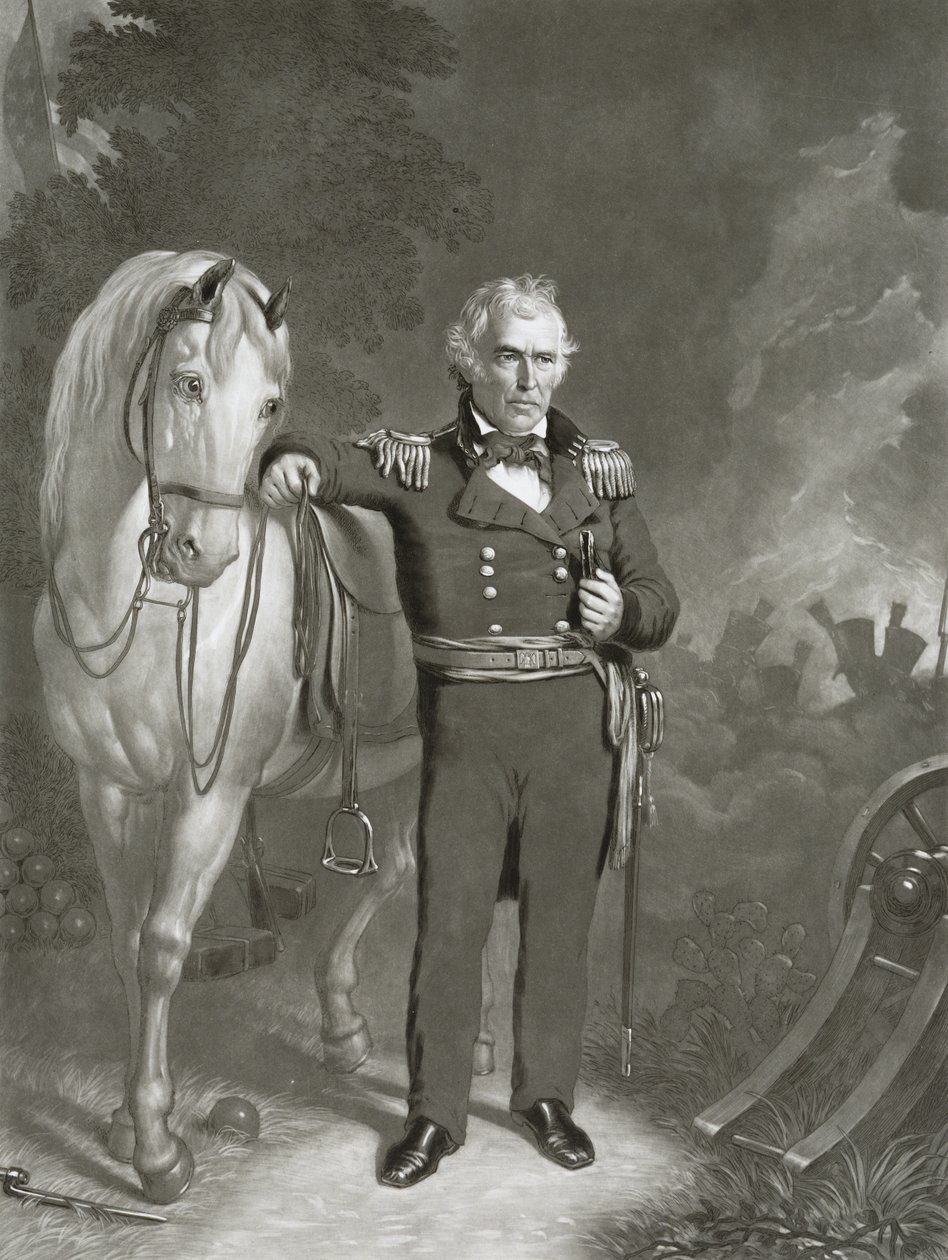 Major-General Zachary Taylor by Sartain and Sloanaker Sartain and Sloanaker
