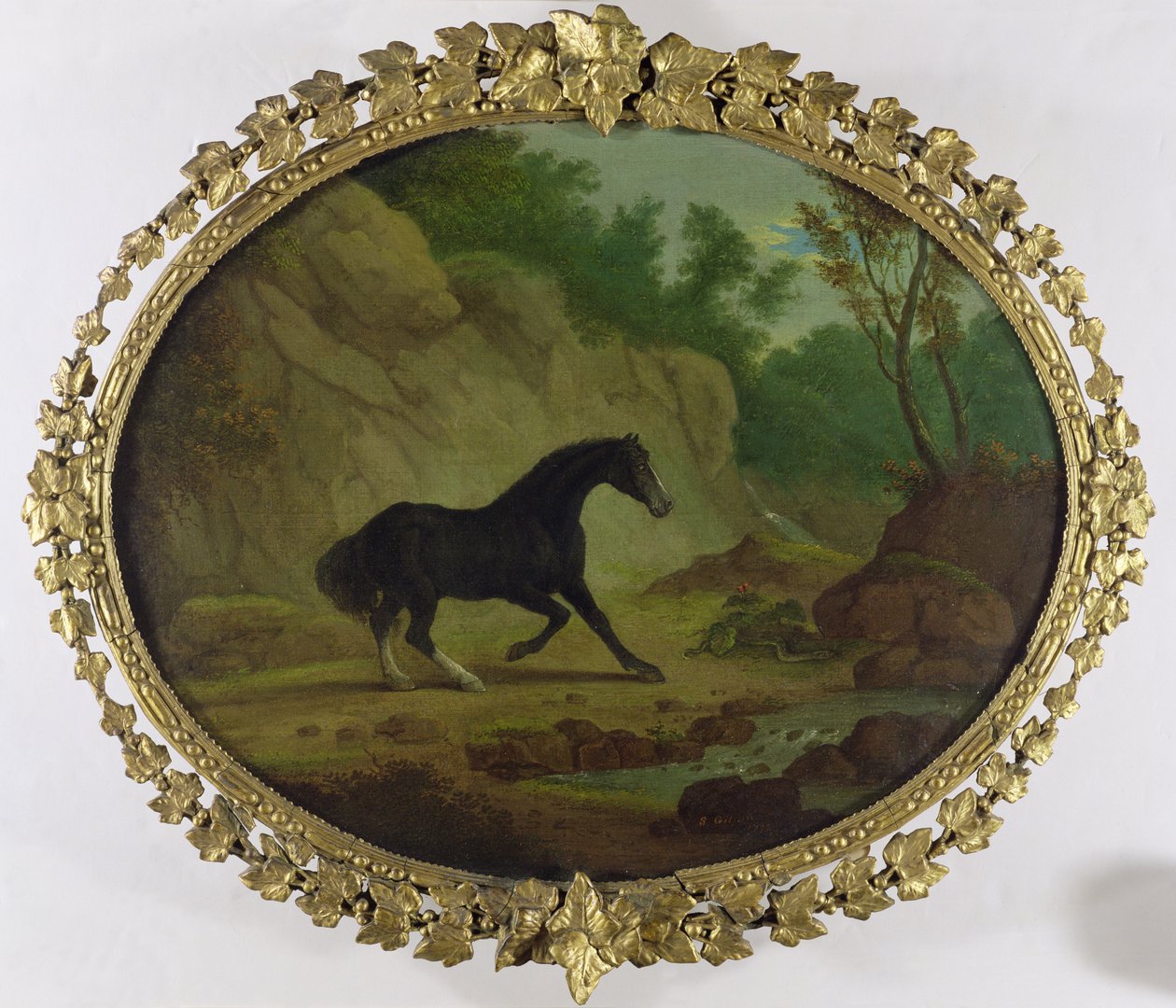 A Horse Frightened by a Snake by Sawrey Gilpin