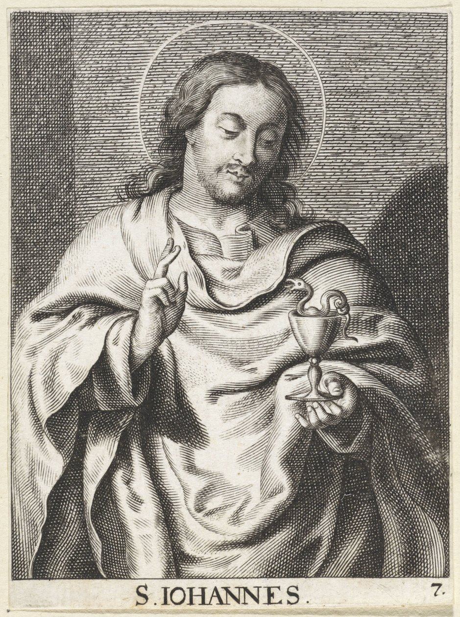 St. John the Evangelist by Schelte Adamsz. Bolswert (possibly)