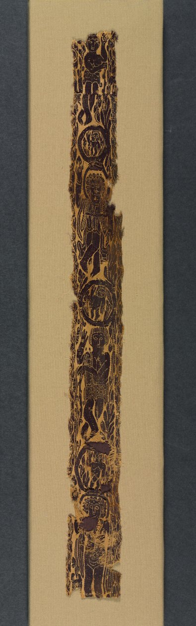 Ornamental Shoulder Band from a Tunic, 600-650 by School Byzantine