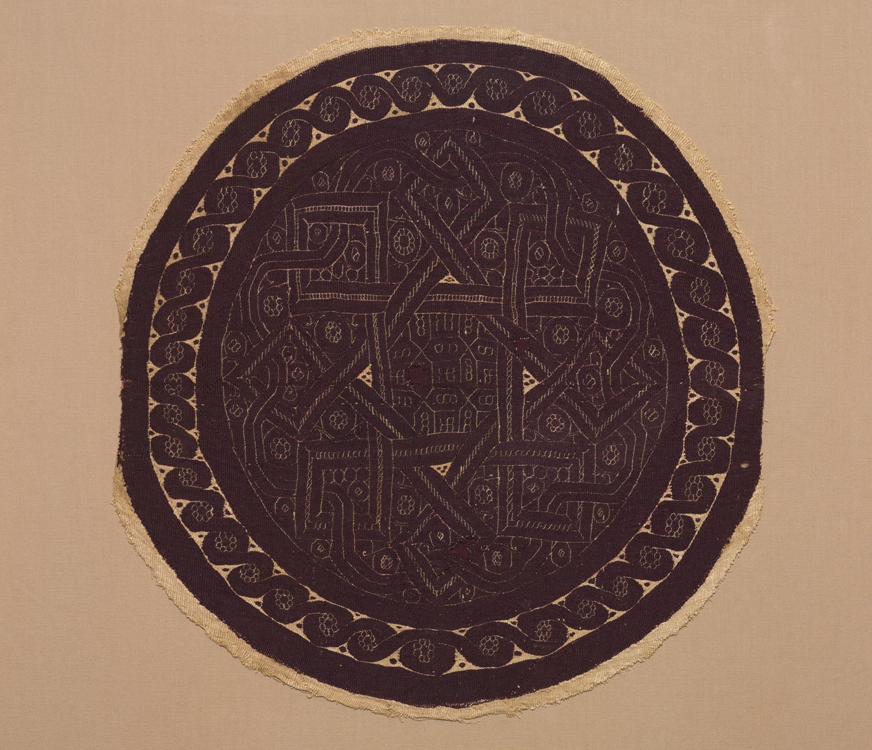 Roundel from a Curtain, 300s by School Byzantine