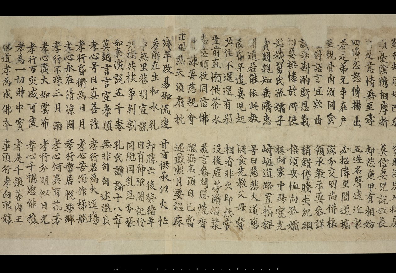 Or. 8210/P.1, Fragment from Dunhuang by School Chinese