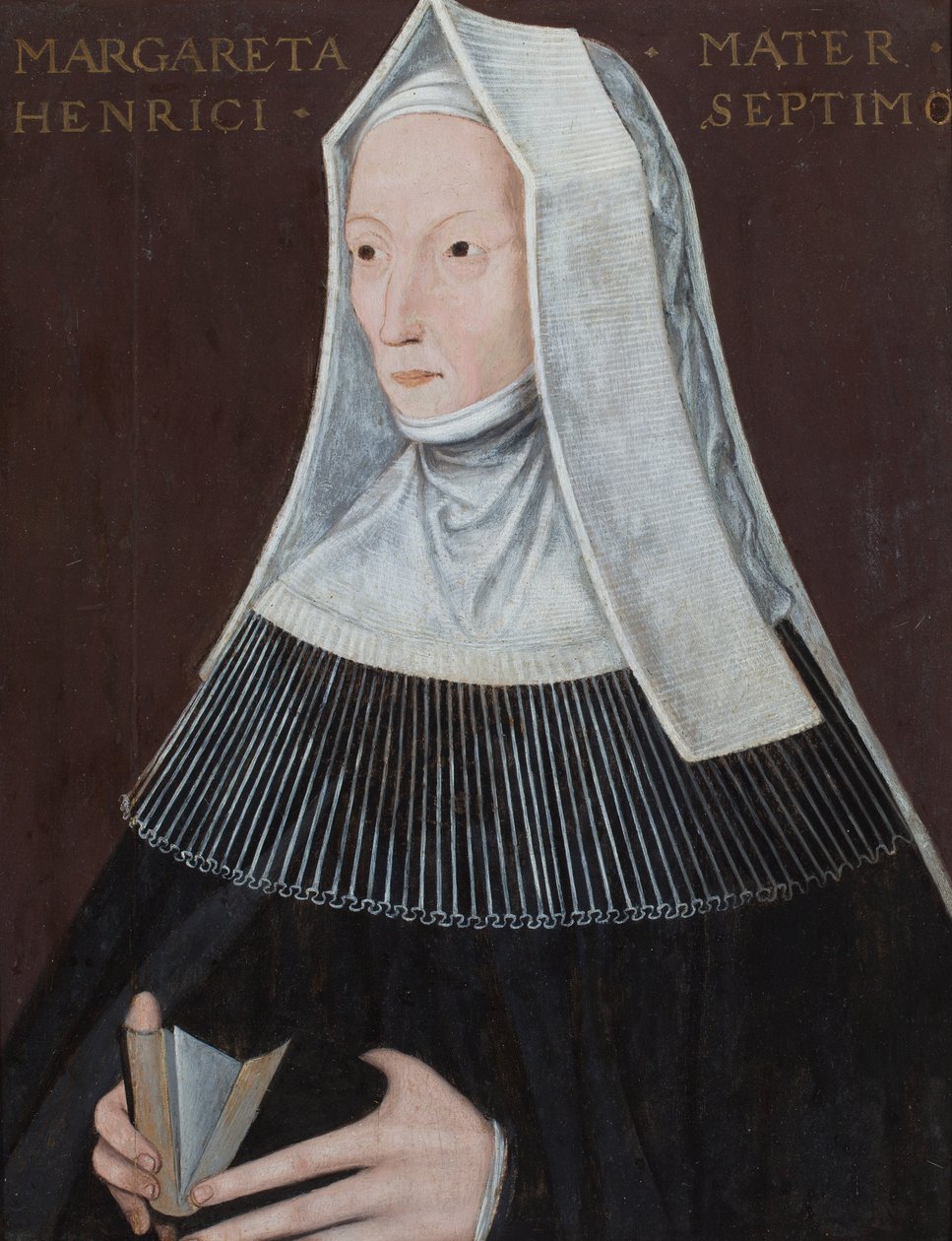 Portrait of Margaret Beaufort, Countess of Richmond and Derby by School English