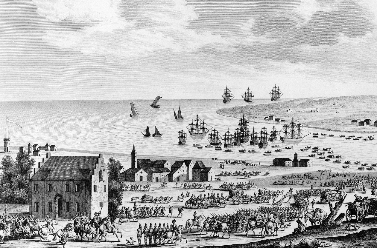 Evacuation of Holland by the Russian Anglo and surrender of the Duke of York on November 1 by School French