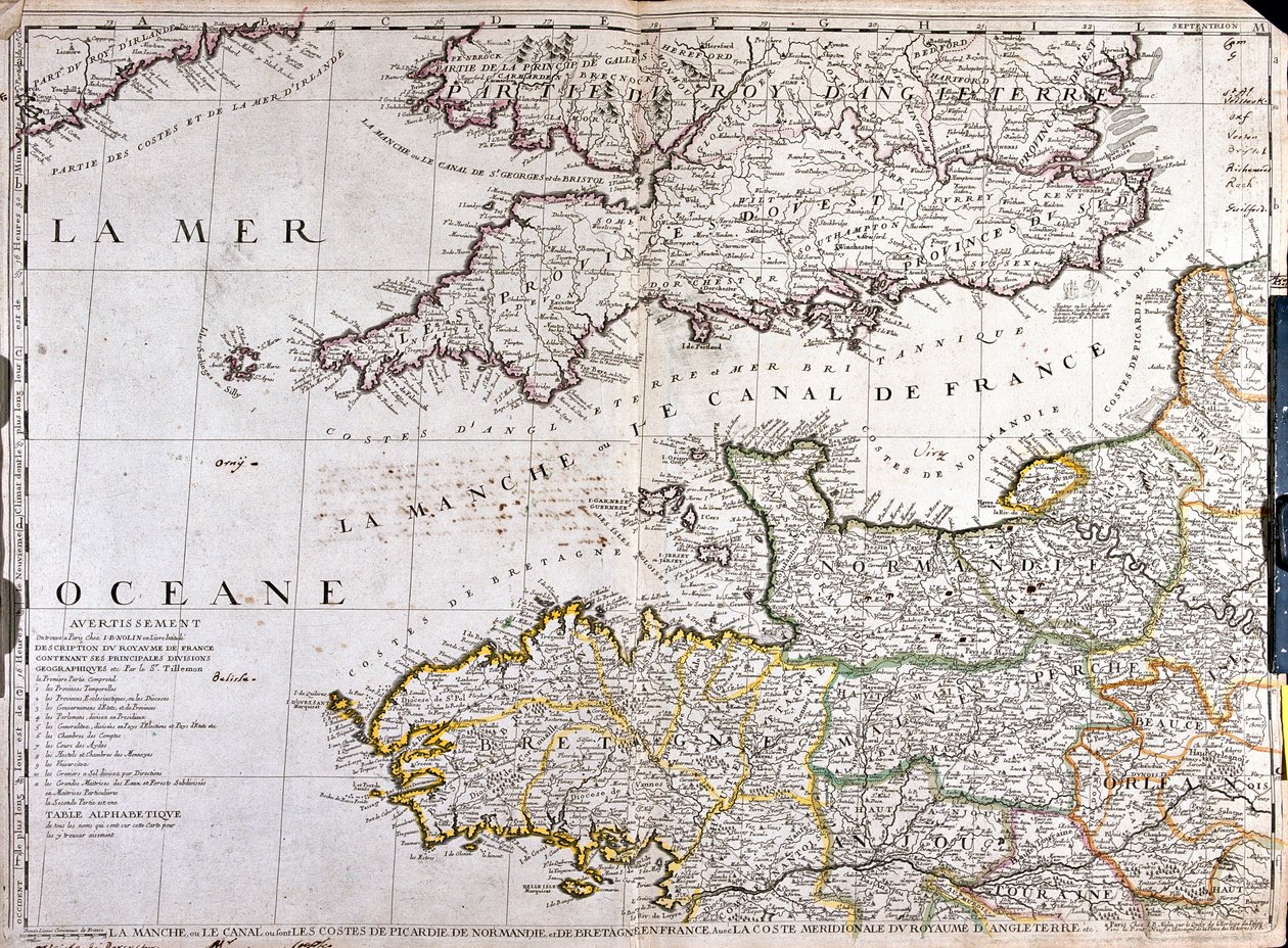Map of the Region of 