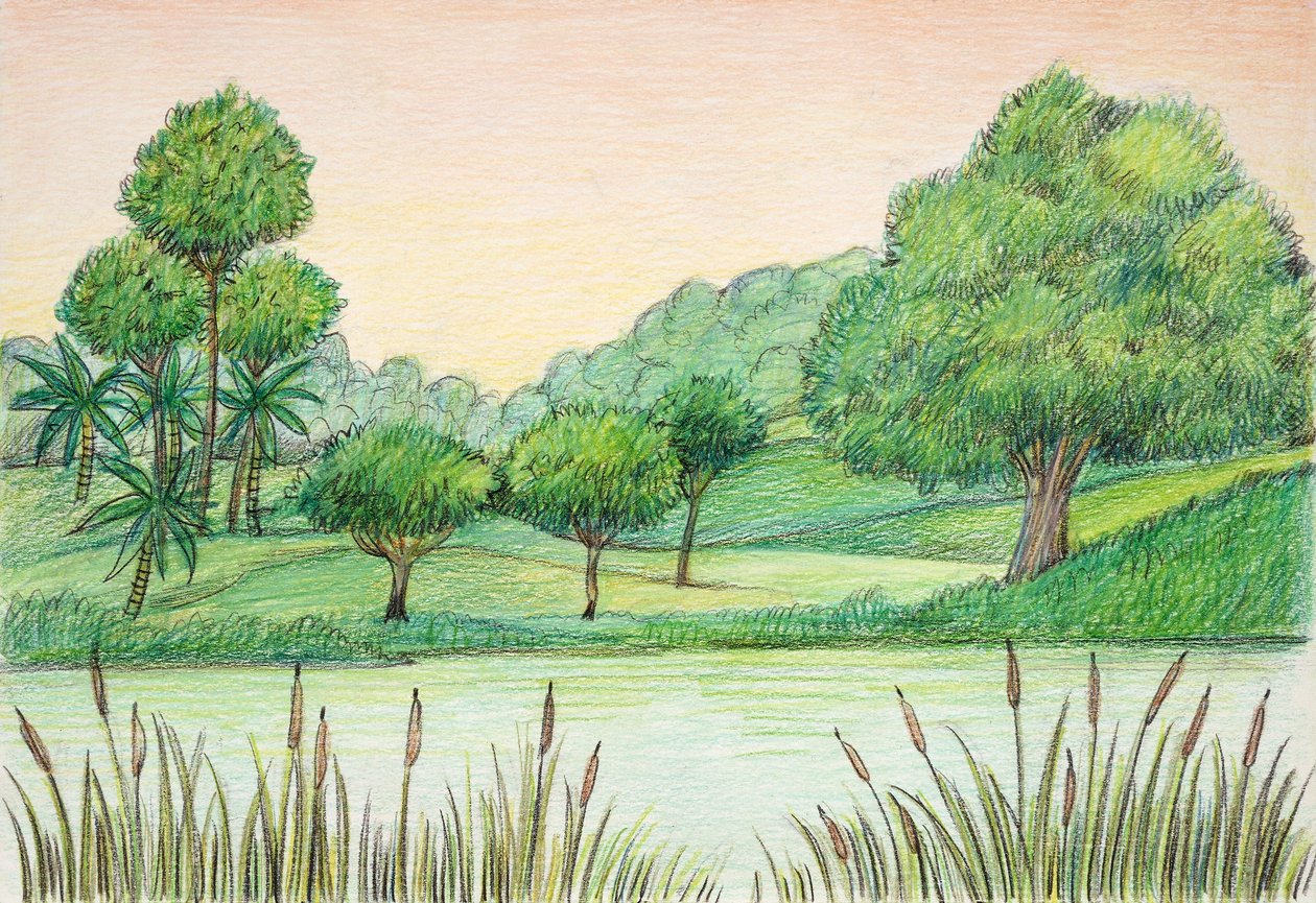 Prehistory - Tertiary - reconstruction of natural environment