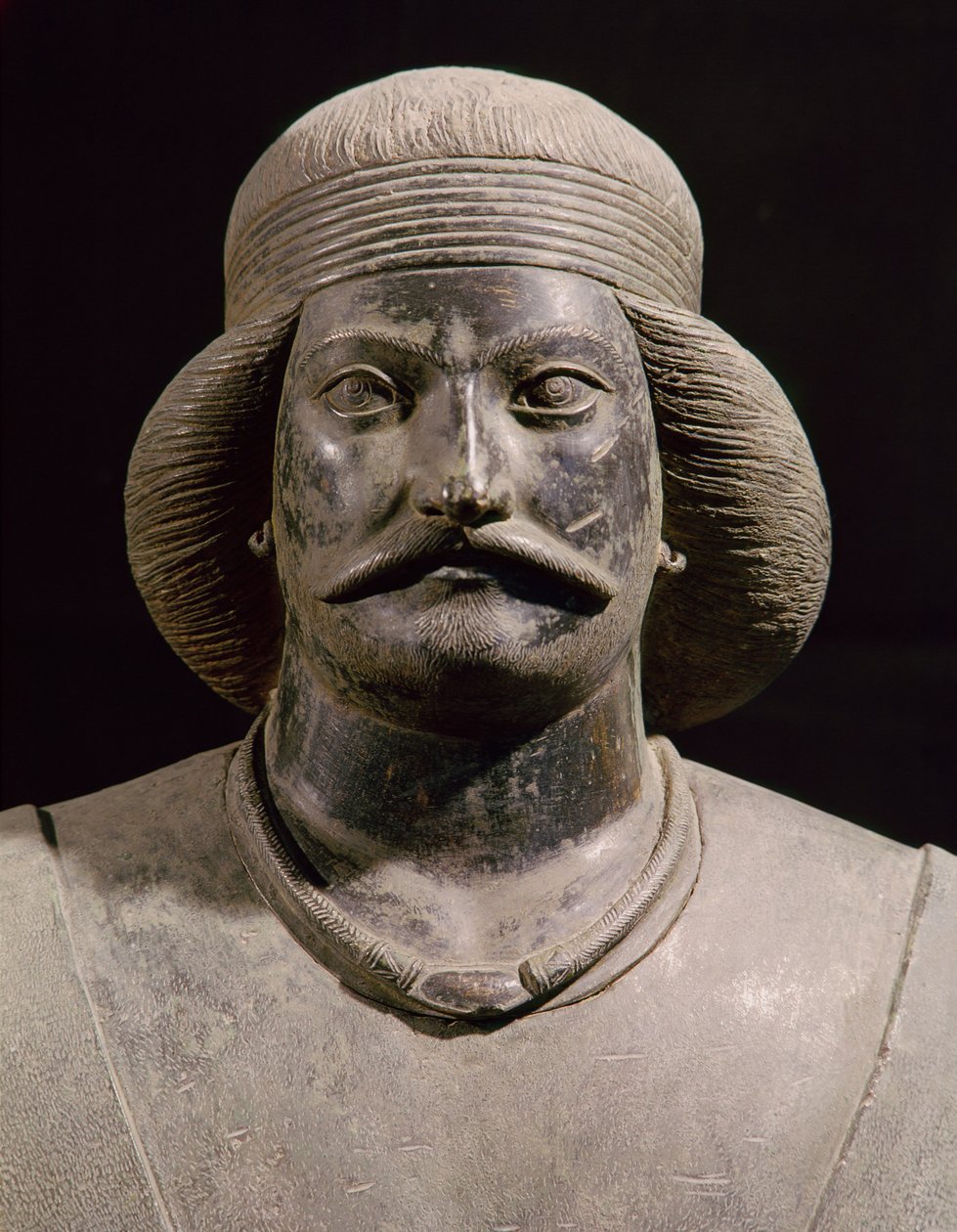 Parthian warrior, from Shami (detail) by School Parthian