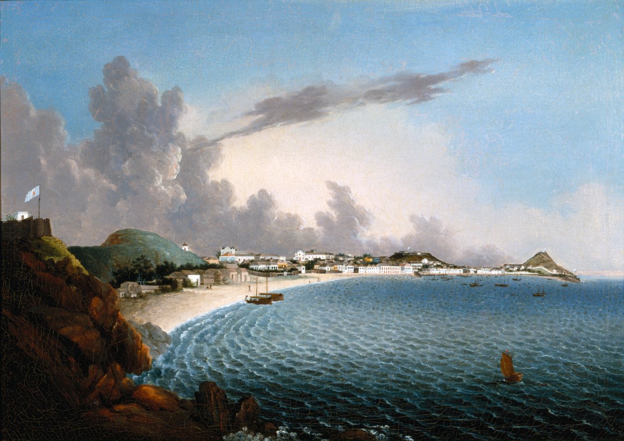 View of Macao: Praya Grande by School Portuguese