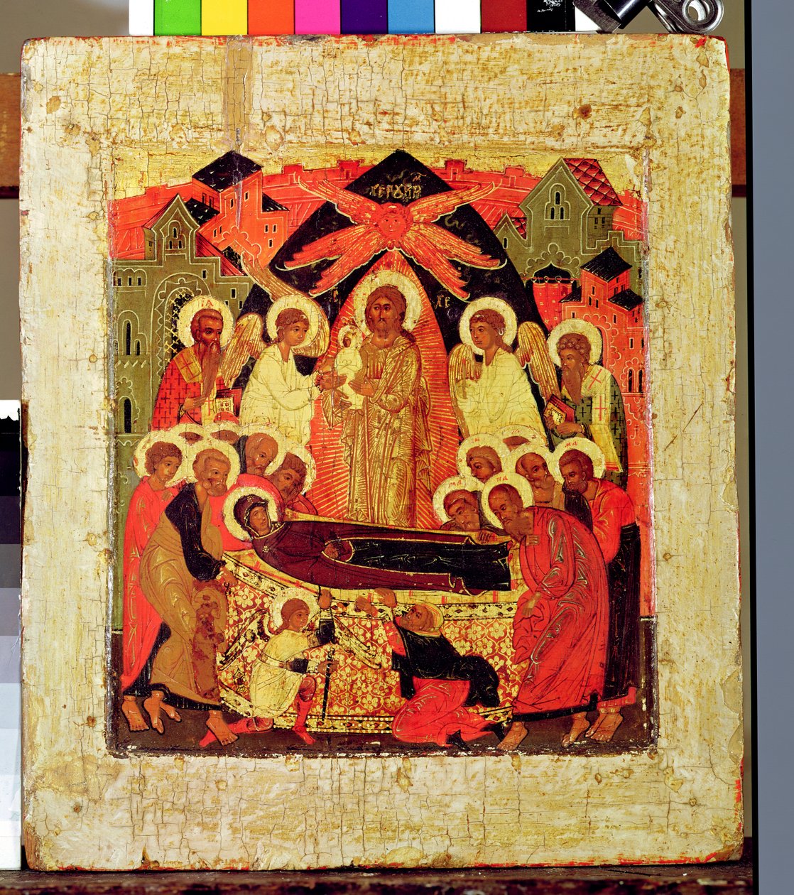 Dormition of the Virgin by School Russian