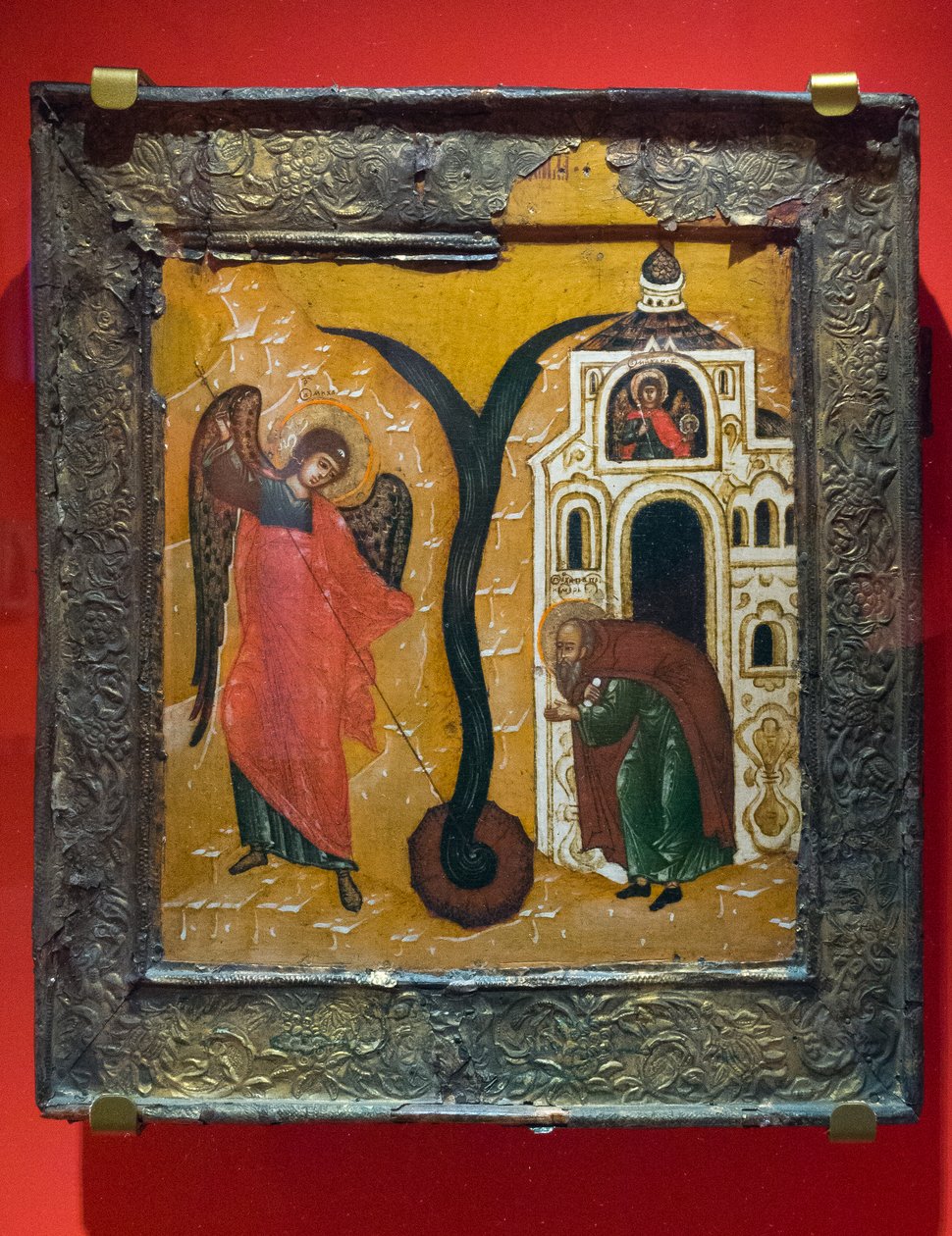 The Miracle of the Archangel Michael at Chonae by School Russian