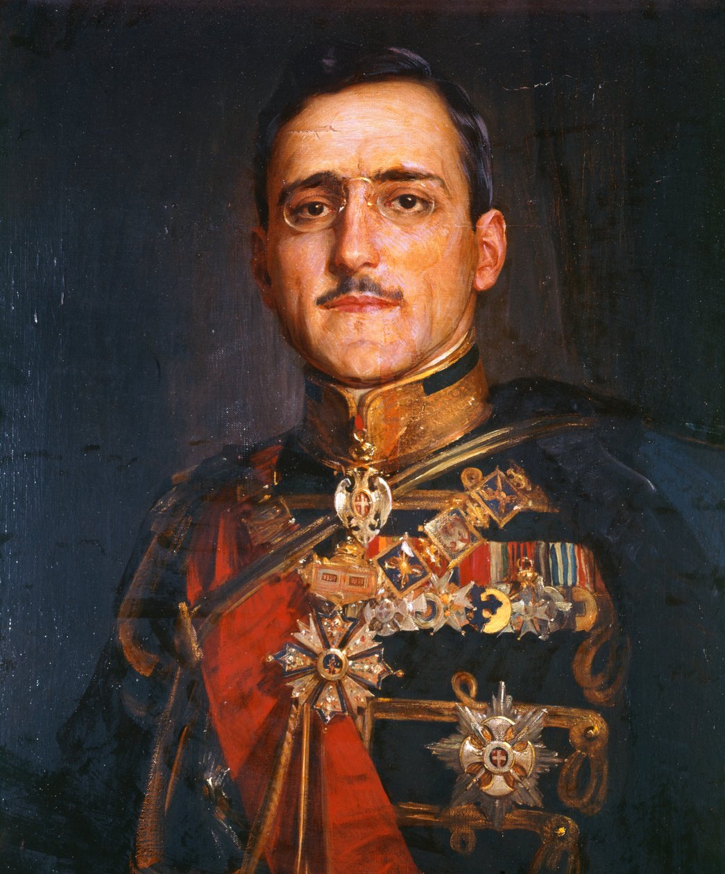 King Alexander I of Yugoslavia by School Serbian