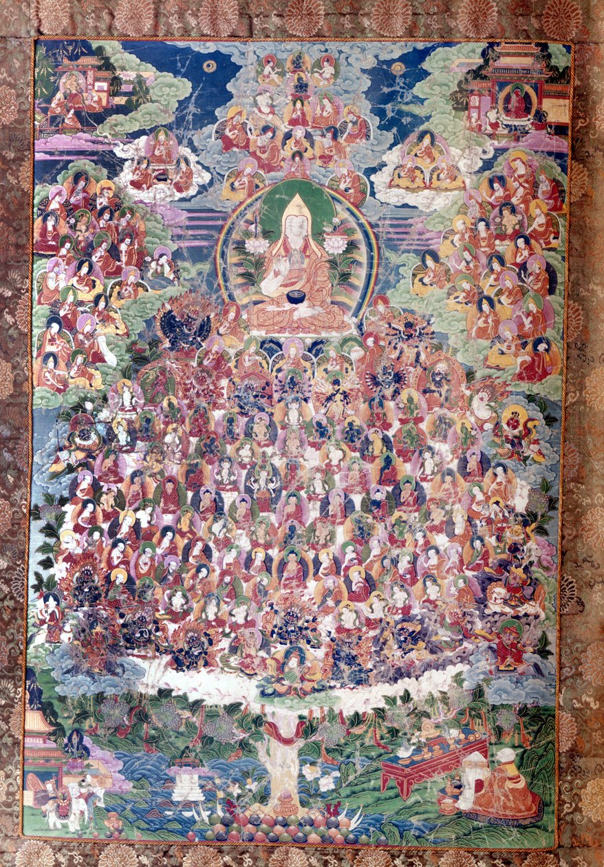 The great reformer Tsong ka Pa (the man who came from the valley of ...