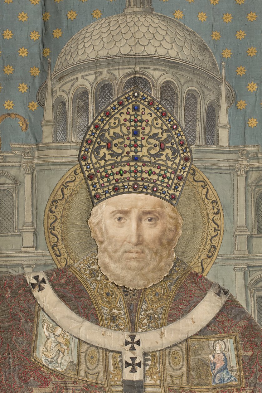 Il Gonfalone di Milano (detail) by Scipione and Posterla Camillo da Delfinone