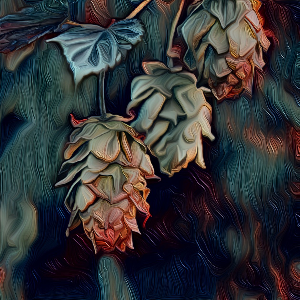 Hops, 2021 by Scott J. Davis