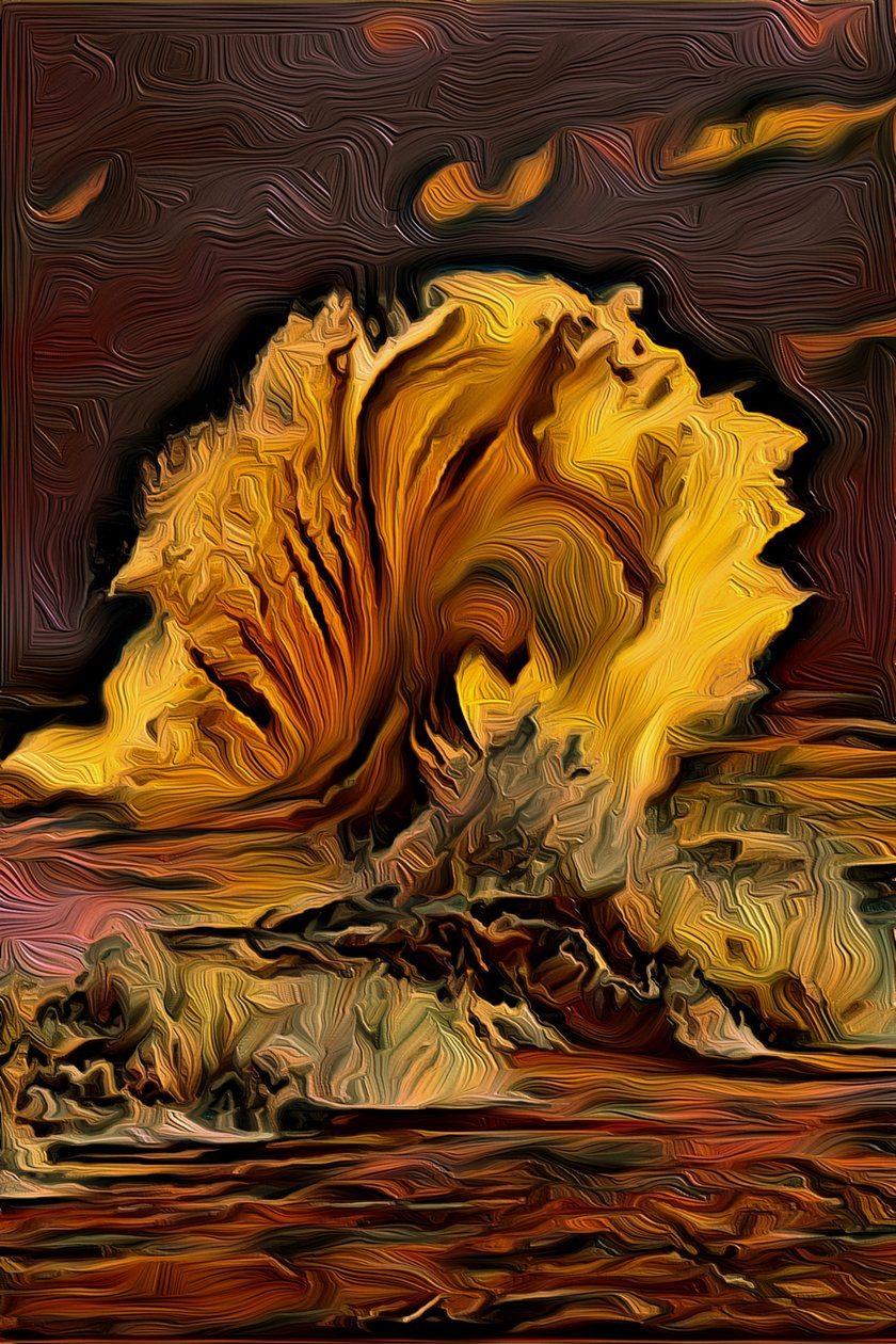 Wave, 2021 by Scott J. Davis