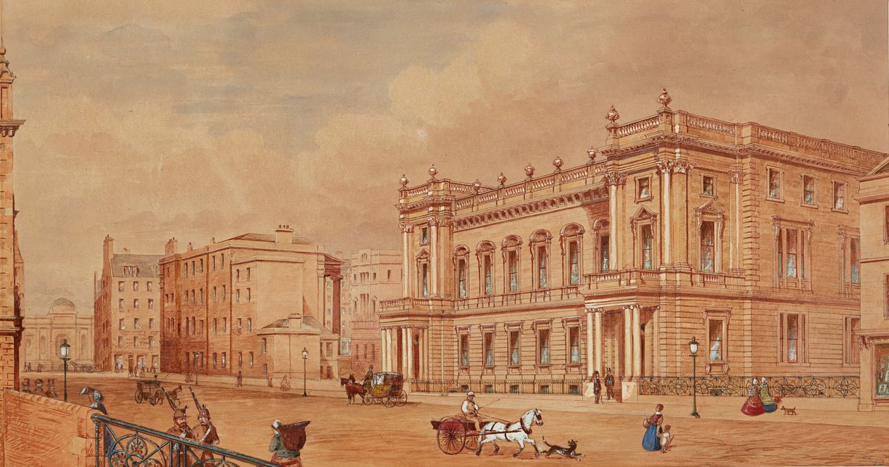 Prospect of Edinburgh by Scottish School