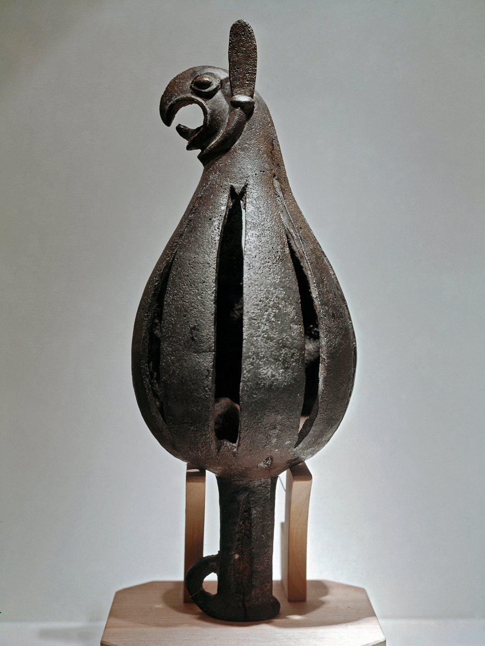 Griffon-shaped Ornament with Eagle