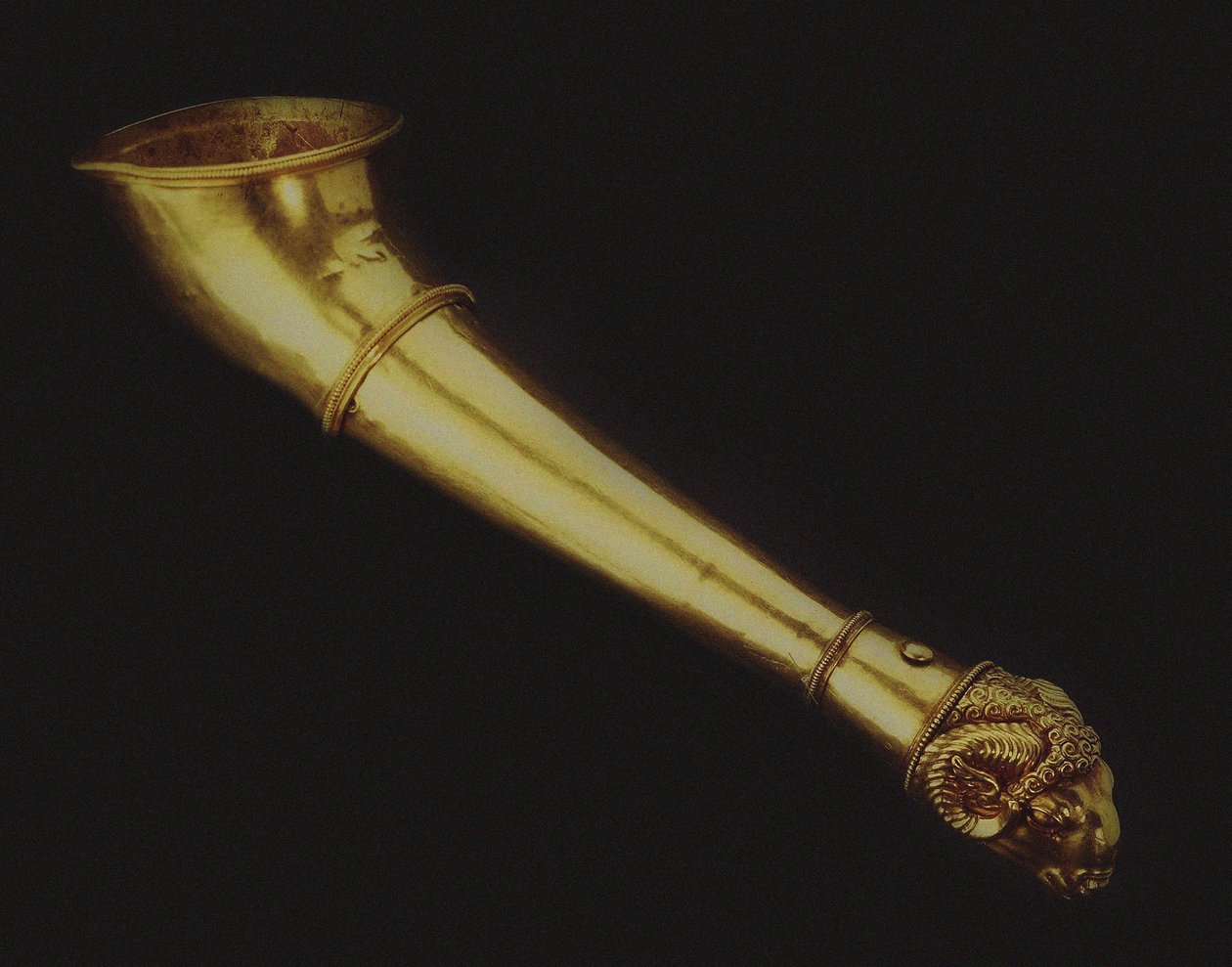 Rhyton Drinking Horn Terminating in a Ram's Head