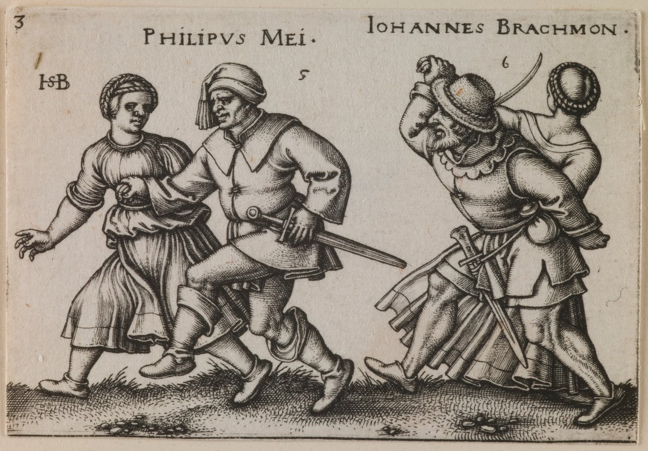 “May and June” from the series “The Peasants’ Feast or The Twelve Months” by Sebald Beham